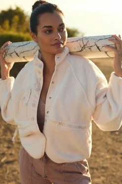 Best reviews of ???? Free People Movement Hit The Slopes Jacket IVORY ????