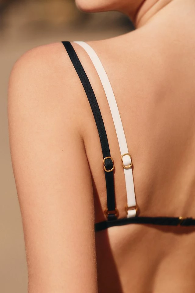 LSPACE Finneas V-Neck Bikini Top Best reviews of ???? LSPACE Finneas V-Neck ???? Bikini Top BLACK/CREAM ???? -Sweaty Betty Shop unnamed file 1245