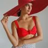 Deals ???? Beach Riot Sophia ???? Bikini Top HOLIDAY RED ????