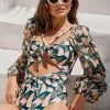 Promo ???? PatBo Plitka Cutout One-Piece ???? Swimsuit OLIVE ????
