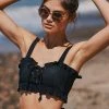 Wholesale ???? Citrine Swim Citrine Ivy Top BLACK ????
