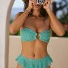 Hot Sale ???? Montce Tamarindo Ruffle ???? Bikini Bottoms TURQUOISE ????