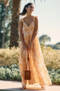 Coupon ⌛ Maaji Honey Lily ???? Dress COPPER ❤️