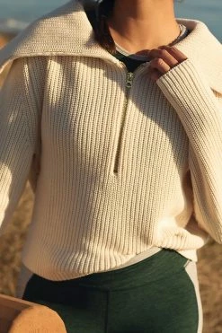 Cheap ✔️ Varley Elise Half-Zip Sweater IVORY ???? -Sweaty Betty Shop unnamed file 161