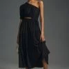 Coupon ???? Moon River One-Shoulder Cutout ???? Dress BLACK ????