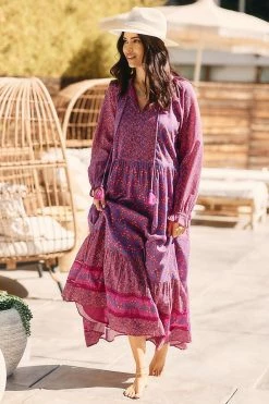 Discount ???? Roller Rabbit Augusta ???? Dress PINK COMBO ????