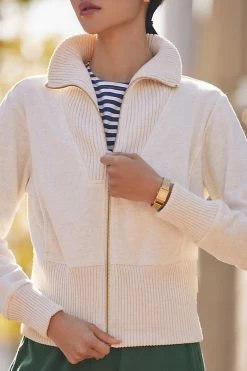 Best Sale ???? Varley Alisa Knit Zip-Up Jacket IVORY ???? -Sweaty Betty Shop unnamed file 164