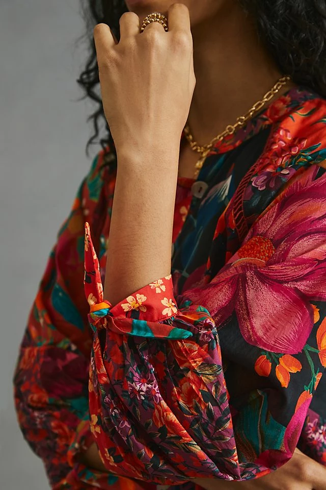 Farm x Anthropologie Mini Shirt Dress Coupon ???? Farm Rio Farm X Anthropologie Mini ???? Shirt ???? Dress PINK COMBO ❤️ -Sweaty Betty Shop unnamed file 1640