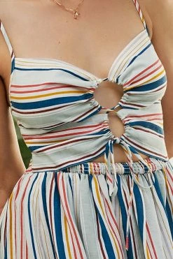 Hot Sale ???? By Anthropologie Keyhole Mini ???? Dress SKY ???? -Sweaty Betty Shop unnamed file 1643