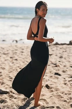 Deals ???? LSPACE Mara Cutout Maxi ???? Dress BLACK ❤️