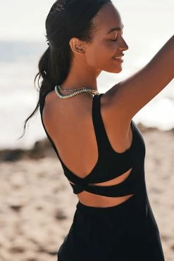 Deals ???? LSPACE Mara Cutout Maxi ???? Dress BLACK ❤️ -Sweaty Betty Shop unnamed file 1763