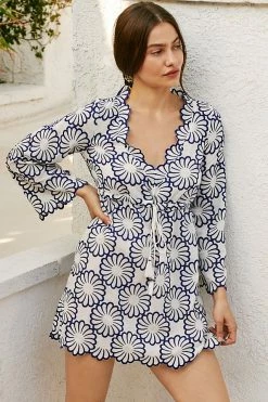 Promo ???? By Anthropologie Scallop-Edge ???? Dress IVORY ????