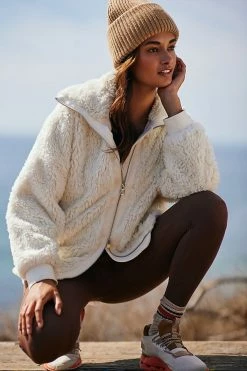 Hot Sale ???? Varley Norfolk Jacket IVORY ????