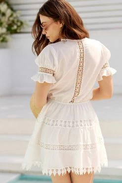 New ???? Peixoto Embroidered Lace Cover-Up ???? Dress WHITE ⭐ 1 New ???? Peixoto Embroidered Lace Cover-Up ???? Dress WHITE ⭐ -Sweaty Betty Shop unnamed file 1874