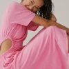 Outlet ???? Stateside Cutout Maxi T-Shirt ???? Dress PINK ????