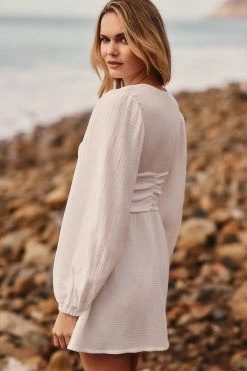 Cheap ???? Dippin' Daisy's Waikiki ???? Dress WHITE ???? -Sweaty Betty Shop unnamed file 1970