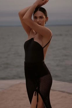 Brand new ❤️ Beach Riot Deborah Midi ???? Skirt BLACK ????