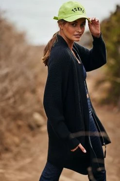 Buy ???? Varley Maybelle Zip-Front Cardigan Sweater BLACK ???? -Sweaty Betty Shop unnamed file 211