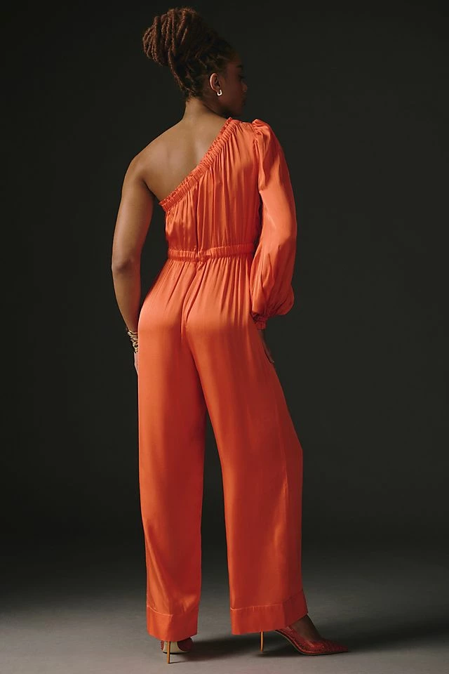 Farm Rio One-Shoulder Jumpsuit Cheapest ???? Farm Rio One-Shoulder Jumpsuit ORANGE ???? -Sweaty Betty Shop unnamed file 2142
