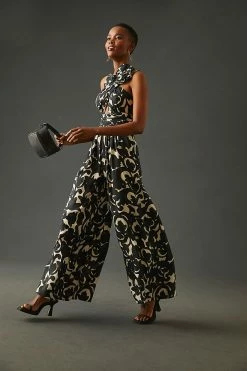 Cheapest ❤️ Hope For Flowers By Tracy Reese Cutout Jumpsuit BLACK & WHITE ???? -Sweaty Betty Shop unnamed file 2171