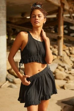 Budget ???? By Anthropologie High-Waisted Shorts BLACK ????