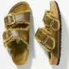 Best Sale ???? Birkenstock Arizona Big Buckle Shearling ???? Sandals NAVY ????