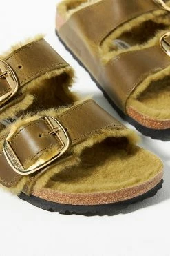 Best Sale ???? Birkenstock Arizona Big Buckle Shearling ???? Sandals NAVY ???? -Sweaty Betty Shop unnamed file 2225