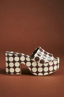 Hot Sale ⌛ Larroudé Larroudé Miso Platform ???? Heels BROWN ⭐