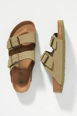 Cheapest ???? Birkenstock Arizona Vegan ???? Sandals KHAKI ????