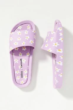 Hot Sale ✨ Larroude Melissa X Larroudé Pool Slides LILAC ????