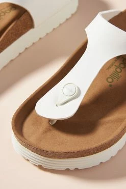 Budget ⌛ Papillio By Birkenstock Gizeh Vegan Platform ???? Sandals WHITE ???? -Sweaty Betty Shop unnamed file 2457