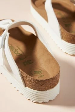 Budget ⌛ Papillio By Birkenstock Gizeh Vegan Platform ???? Sandals WHITE ???? -Sweaty Betty Shop unnamed file 2458