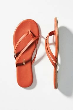 Coupon ???? TKEES Liri Thong ???? Sandals TERRA COTTA ????