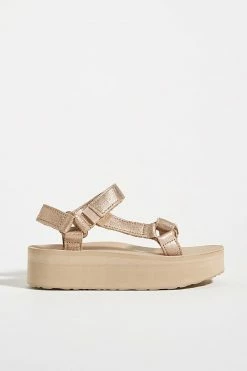 Best deal ✨ Teva Flatform Universal Leather ???? Sandals NEUTRAL ✨