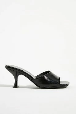 Best deal ⭐ Jeffrey Campbell Square-Toe Mule BLACK ????