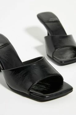 Best deal ⭐ Jeffrey Campbell Square-Toe Mule BLACK ???? -Sweaty Betty Shop unnamed file 2549
