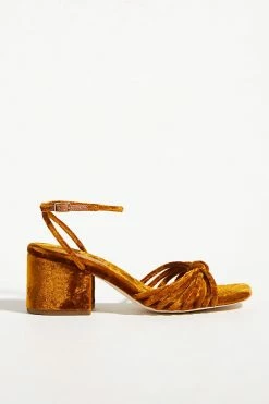 Outlet ???? Loeffler Randall Renee Knot Heeled ???? Sandals CEDAR ????