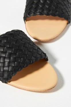Top 10 ???? Nisolo Isla Woven Slide ???? Sandals BLACK ✨ -Sweaty Betty Shop unnamed file 2659