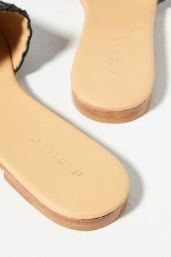 Top 10 ???? Nisolo Isla Woven Slide ???? Sandals BLACK ✨ -Sweaty Betty Shop unnamed file 2660