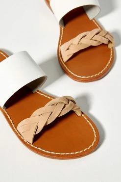 Top 10 ???? Soludos Braided Slide ???? Sandals WHITE ???? -Sweaty Betty Shop unnamed file 2663