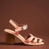 Discount ???? Vicenza Fisherman Heel ???? Sandals PEACH ????