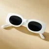 Promo ???? By Anthropologie Oval ???? Sunglasses WHITE ????