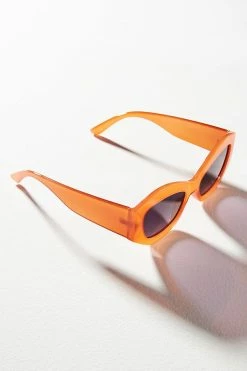Cheapest ✔️ By Anthropologie Chunky Angular ???? Sunglasses ORANGE ???? -Sweaty Betty Shop unnamed file 2765