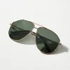 Discount ???? By Anthropologie Metal Aviator ???? Sunglasses GREEN ????