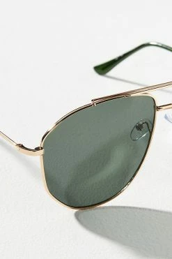 Discount ???? By Anthropologie Metal Aviator ???? Sunglasses GREEN ???? -Sweaty Betty Shop unnamed file 2778