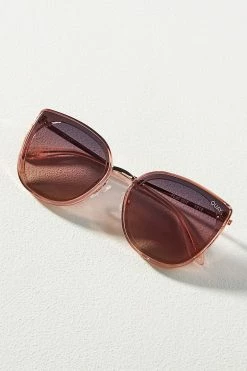 Promo ⌛ Quay Flat Out ???? Sunglasses ROSE ????