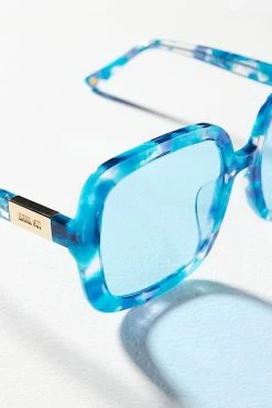 Cheap ???? Anna Sui Square ???? Sunglasses TURQUOISE ???? -Sweaty Betty Shop unnamed file 2843