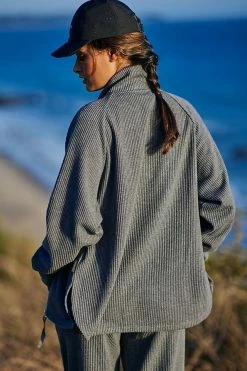 Top 10 ❤️ Varley Lita Zip Through Jacket CHARCOAL MARL ❤️ -Sweaty Betty Shop unnamed file 289