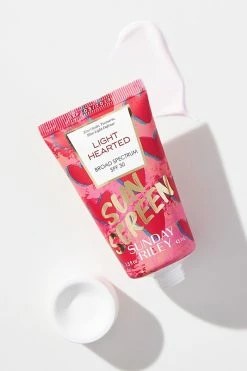 Cheapest ???? Sunday Riley SPF 30 Light Hearted Broad Spectrum Sunscreen PINK ????