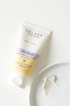 Discount ???? Solara Suncare Solara SPF 30 Time Traveler Ageless Daily Face Sunscreen WHITE ❤️